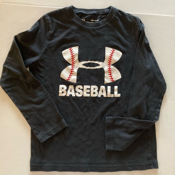Under Armour Long Sleeved Tee Shirt Youth Size Small - Picture 1 of 5